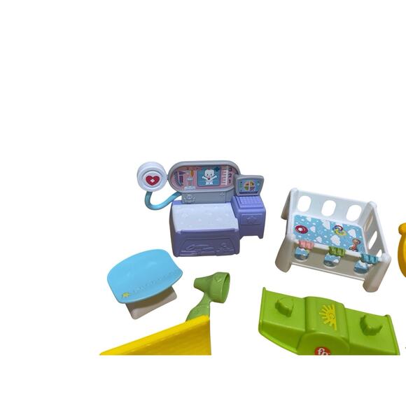 Fisher Price Little People Babies Figures Accessories Toys Lot Triplets - Picture 4 of 8